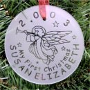 Angel Ornament Personalized
